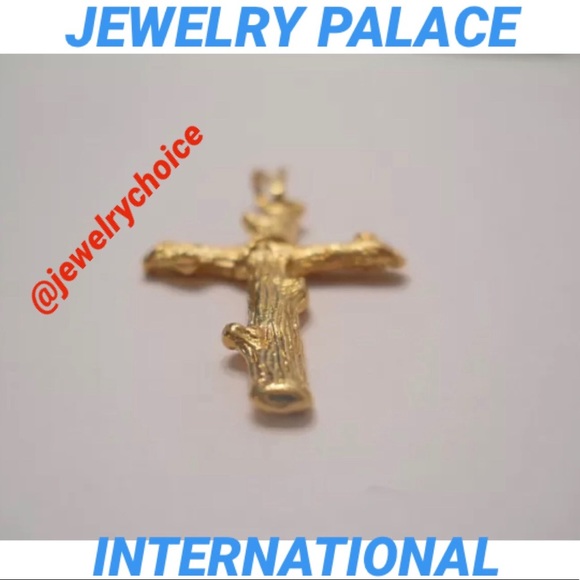 🆕14K Gold Filled Beautiful Bamboo Cross. - Picture 6 of 10